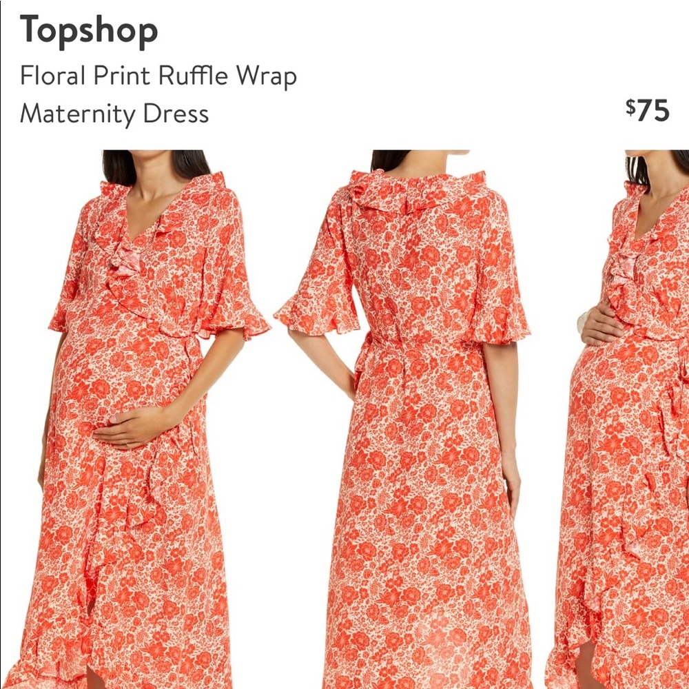 Topshop Maternity Dress